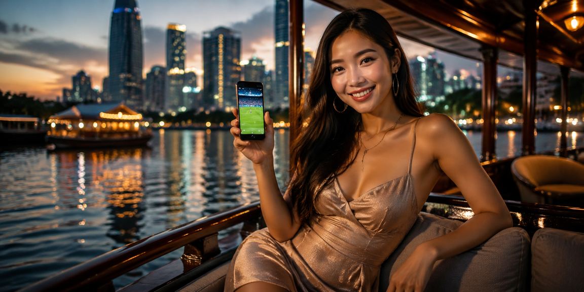 Người hâm mộ bóng đá tại vùng Mekong theo dõi trận đấu và kiểm tra kèo cược trên điện thoại