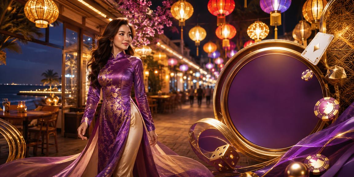 Người dùng Vũng Tàu kiểm tra tiền thưởng VIP trên điện thoại bên bờ biển